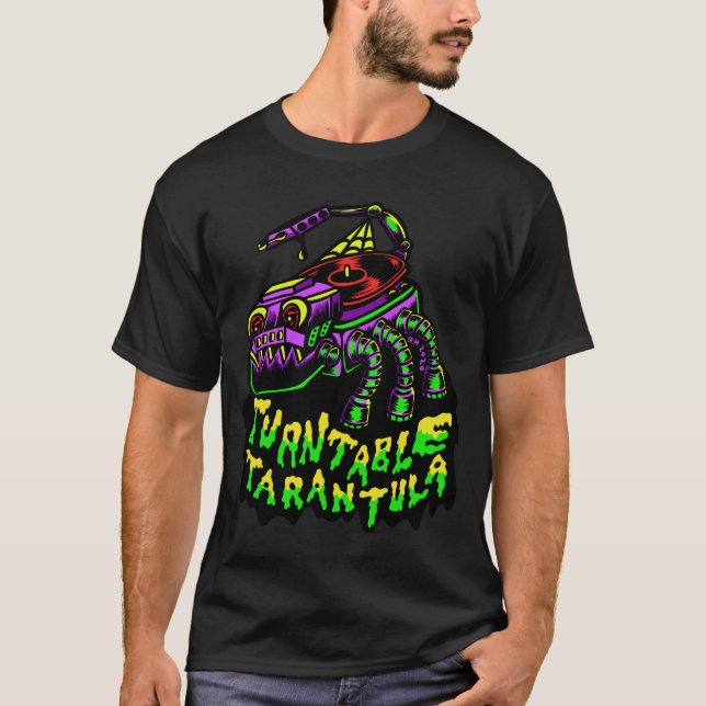 Turntable Tarantula T-Shirt (Front)