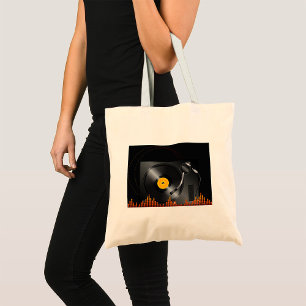 Turntable Tote Bag