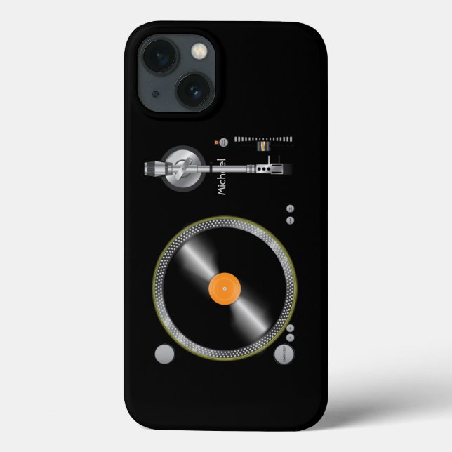 Turntable Vinyl Old School Case-Mate iPhone Case (Back)