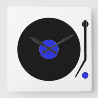 Turntable Wall Clock