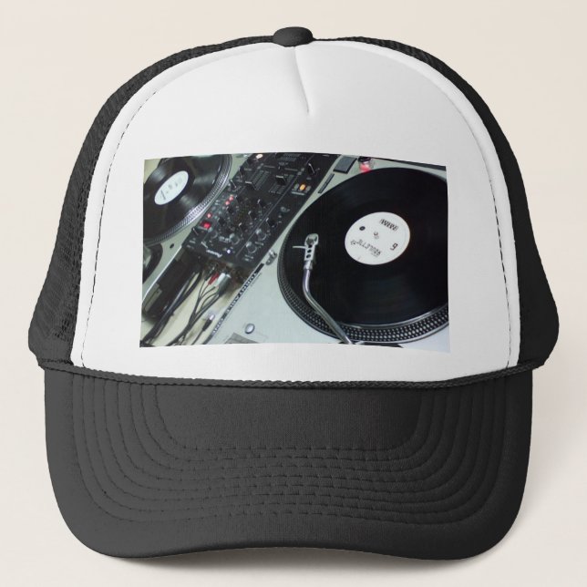 Turntables Trucker Hat (Front)