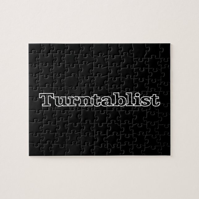 Turntablist Jigsaw Puzzle (Horizontal)