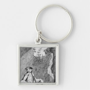 Turpin as he Concealed Himself in a Cave Key Ring