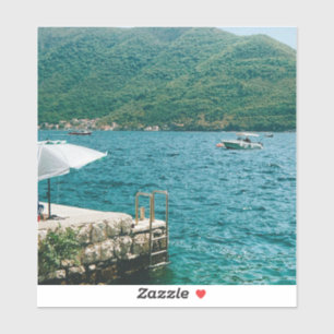 Turqouise waters of Perast - Montenegro 