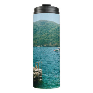 Turqouise waters of Perast - Montenegro  Thermal Tumbler