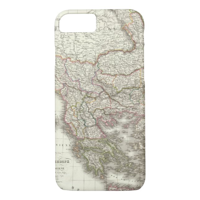 Turquie d'Europe, Grece - Turkey and Greece Case-Mate iPhone Case (Back)