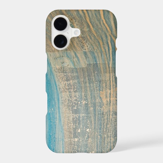 turquoise abstract streaks (Back)