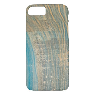 turquoise abstract streaks iPhone 8/7 case