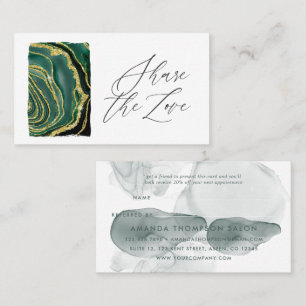 Turquoise Agate Referral Card