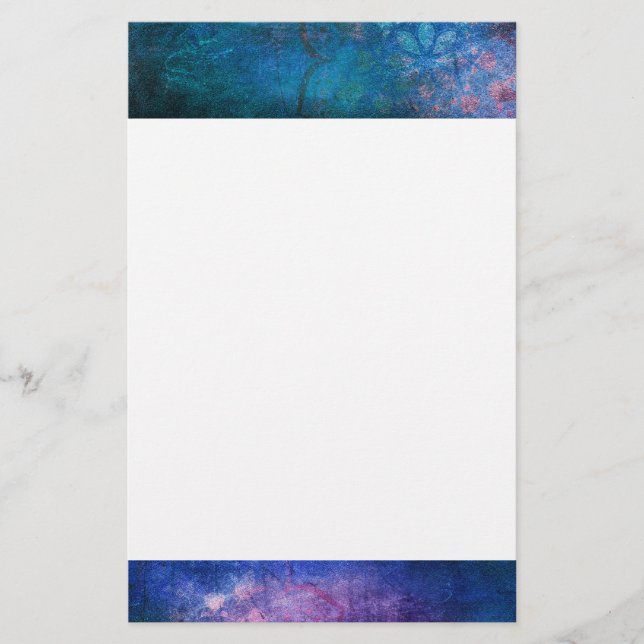 Turquoise and Green Elegant Lotus Flower (Front)