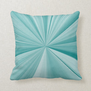 Turquoise and Teal Pinch Knot Sofa Pillow by Janz