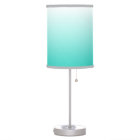 Turquoise and White Ombre