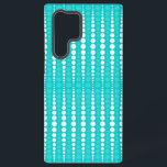 Turquoise and White Polka Dots Phone Case<br><div class="desc">Turquoise and White Polka Dots Phone Case</div>