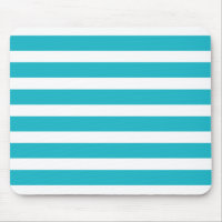 Turquoise and White Stripe Nautical Summer
