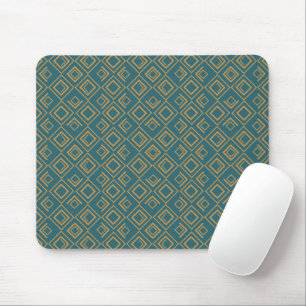 Turquoise Art Deco  Mouse Mat