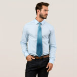 Turquoise Blue Abstract Watercolor Painting   Tie<br><div class="desc">Modern turquoise blue watercolor abstract painting</div>