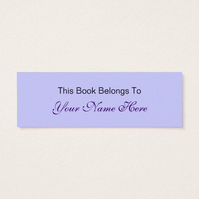 turquoise blue bookmarks (Back)