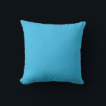 Turquoise Blue Cushion<br><div class="desc">Ever popular turquoise blue pillow goes with other turquoise and white patterns or solid colours. Touch of colour is great for a summer touch, or for family room, living room, bedroom or garden room. Consider a beach house, dorm room, too, or a boat! Looking for a different colour? Just choose...</div>