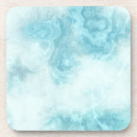 turquoise blue marble Plastic with Cork