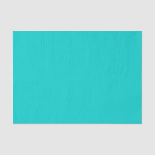 Turquoise Blue Tissue Paper (Front)