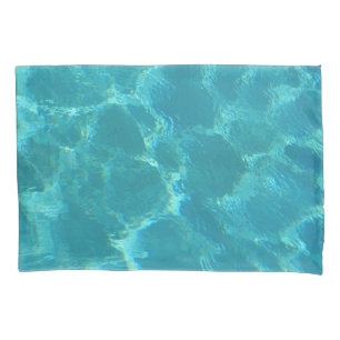 Turquoise Blue Water Pillowcase