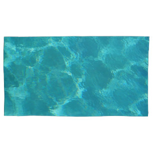 Turquoise Blue Water Pillowcase Set