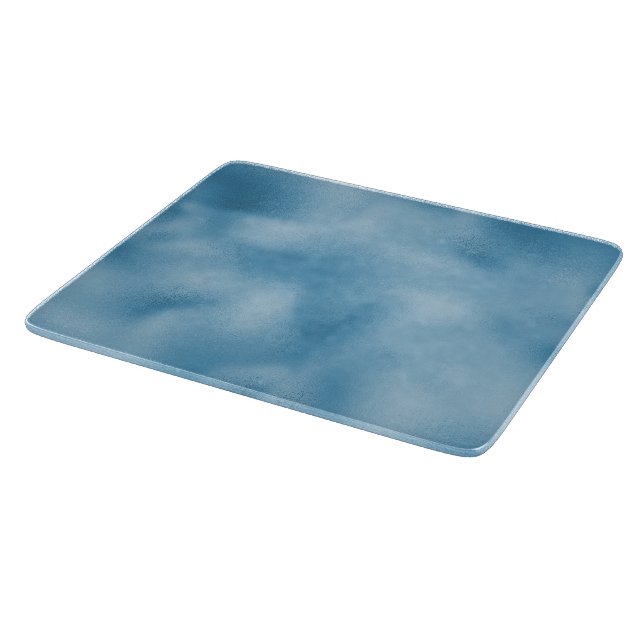 Turquoise Blue Wedding   Cutting Board (Corner)