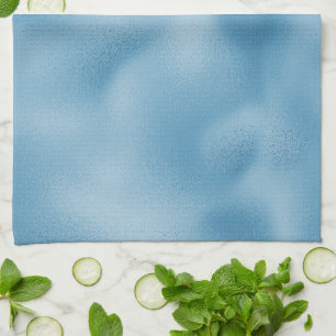 Turquoise Blue Wedding   Tea Towel