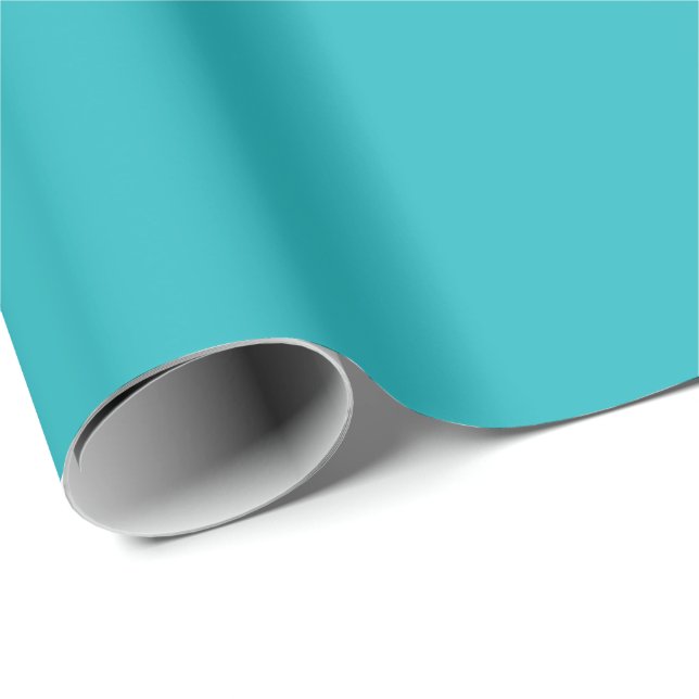 turquoise blue wrapping paper (Roll Corner)