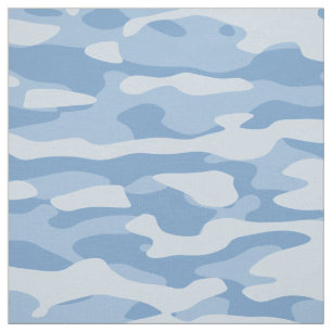 Turquoise Camo Fabric