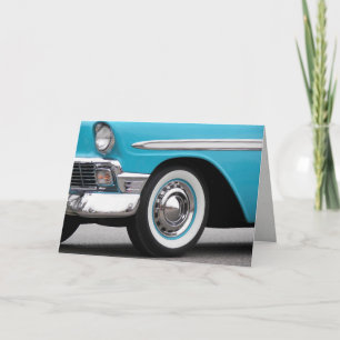 turquoise card