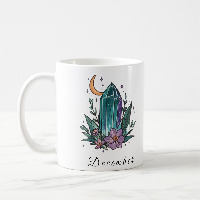 Turquoise Coffee Mug (Left)