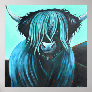 Turquoise Coo, How do you do?(Poster) Poster