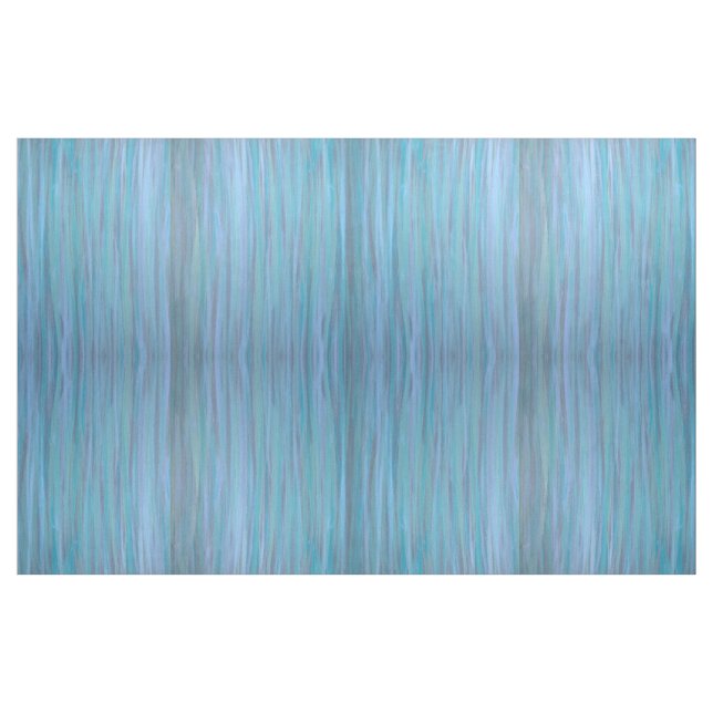 Turquoise Craft | Blue Teal Calm Water Brushstroke Fabric (Yard)