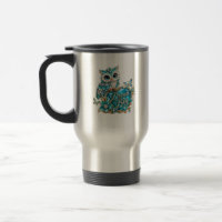 Turquoise Crystal Owl Dream Big Luxury Design
