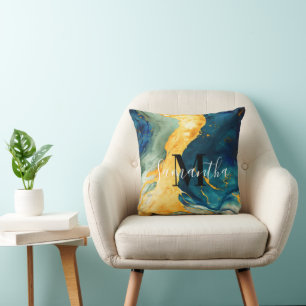 Turquoise Cushion