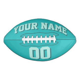 TURQUOISE Custom Football American Football