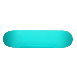 Turquoise Customisable Skateboard