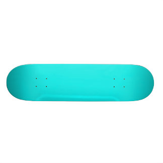 Turquoise Customisable Skateboard