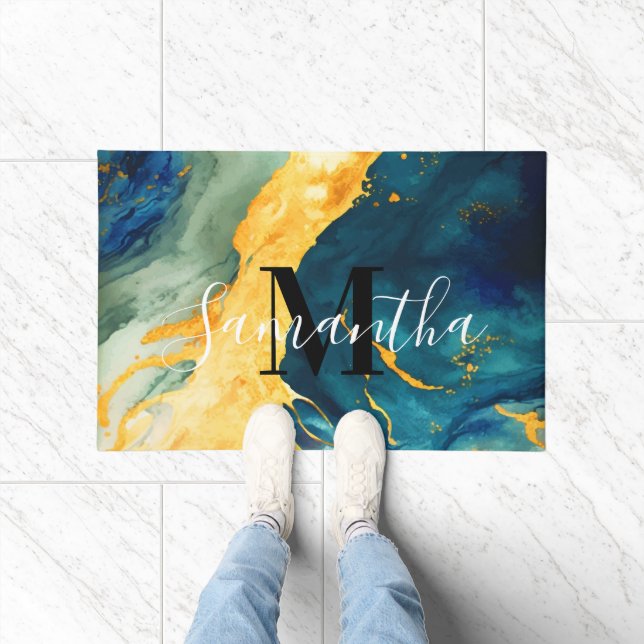 Turquoise Doormat (Indoor)