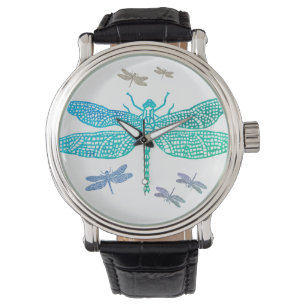 Turquoise Dragonfly Watch