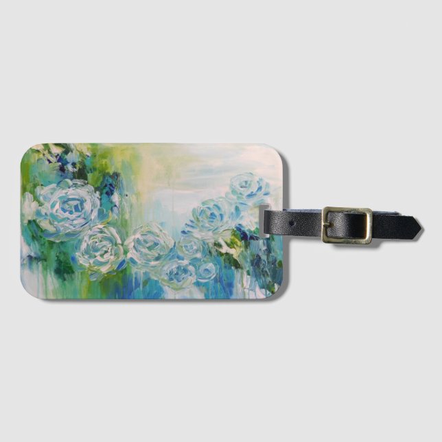 Turquoise Dream Luggage Tag (Front Horizontal)