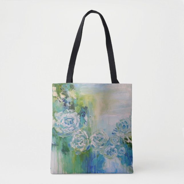 Turquoise Dream Tote Bag (Front)