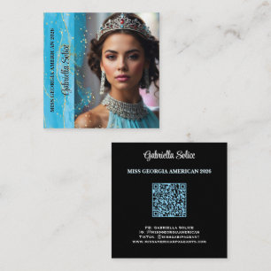 Turquoise Dreams Photo Business Card