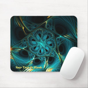 Turquoise Electric Mouse Mat