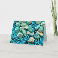 Turquoise Fallen Sky Stone December Birthday
