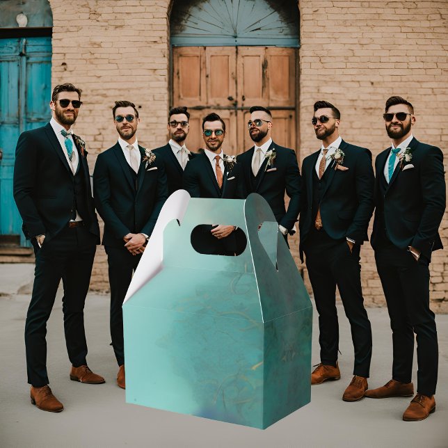 Turquoise Favour Box (Creator Uploaded)