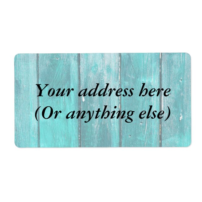 Turquoise Fence (Front)