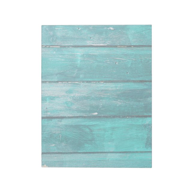 Turquoise Fence Notepad (Rotated)
