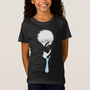 Turquoise Gaze: Anime Design T-Shirt